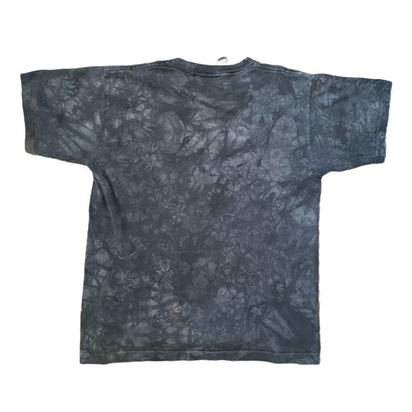 Vintage Rare 90s ACDC Back in Black Liquid Blue Shirt - Picture 2 of 4